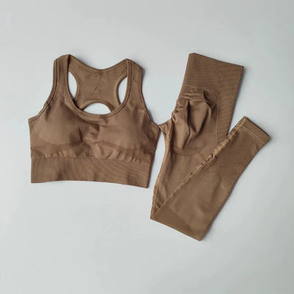 Women's Seamless Fitness & Yoga Set