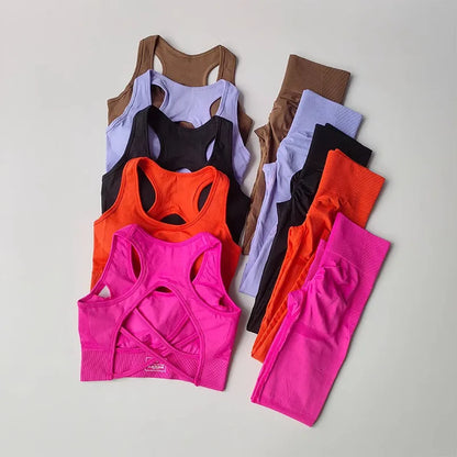 Women's Seamless Fitness & Yoga Set