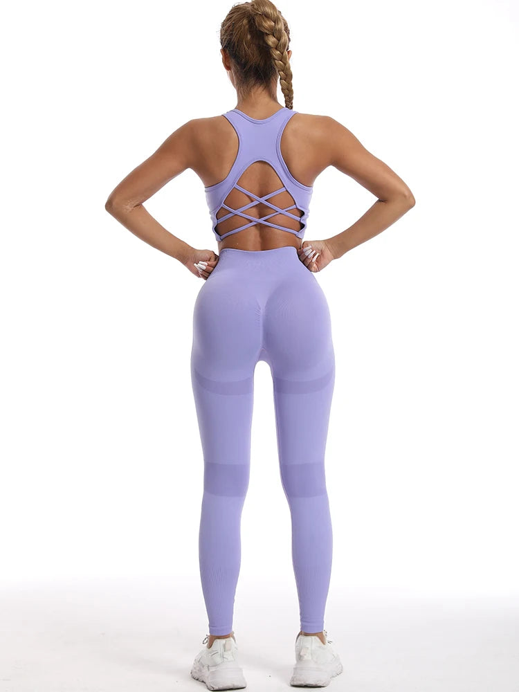 Women's Seamless Fitness & Yoga Set